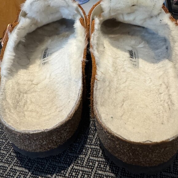 Birkenstock Boston Shearling Clog Mink Size 42 US 9.5